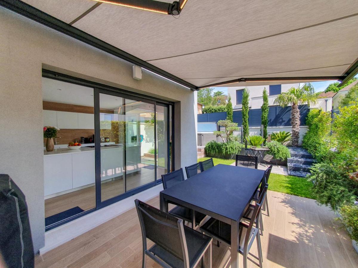 Exigehome - Chambre D'Hote Avec Jacuzzi Et Jardin Paysage, Partage Orgeval  Exterior foto