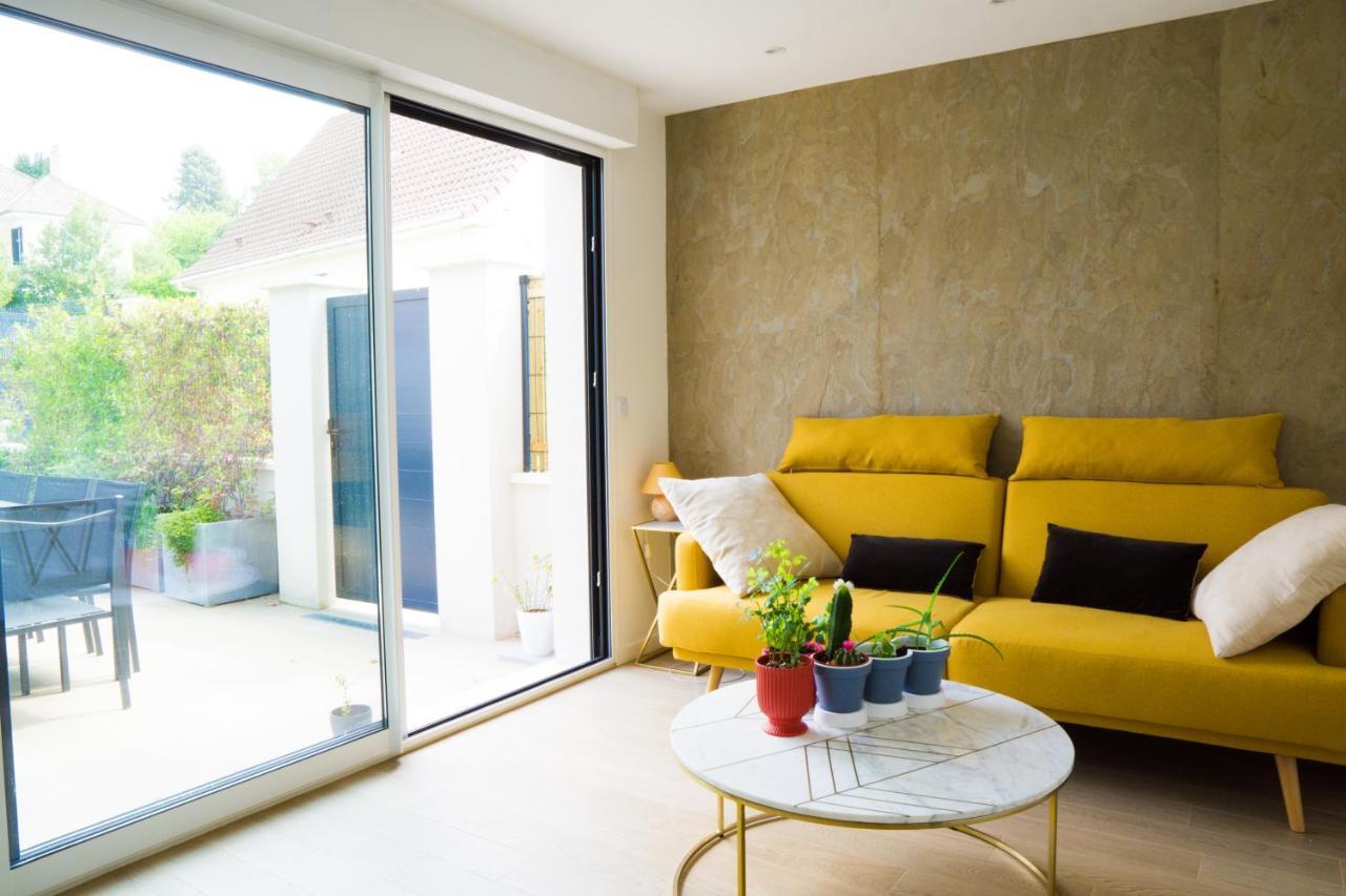 Exigehome - Chambre D'Hote Avec Jacuzzi Et Jardin Paysage, Partage Orgeval  Exterior foto
