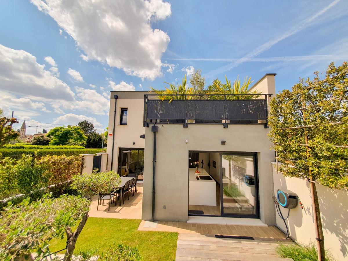 Exigehome - Chambre D'Hote Avec Jacuzzi Et Jardin Paysage, Partage Orgeval  Exterior foto