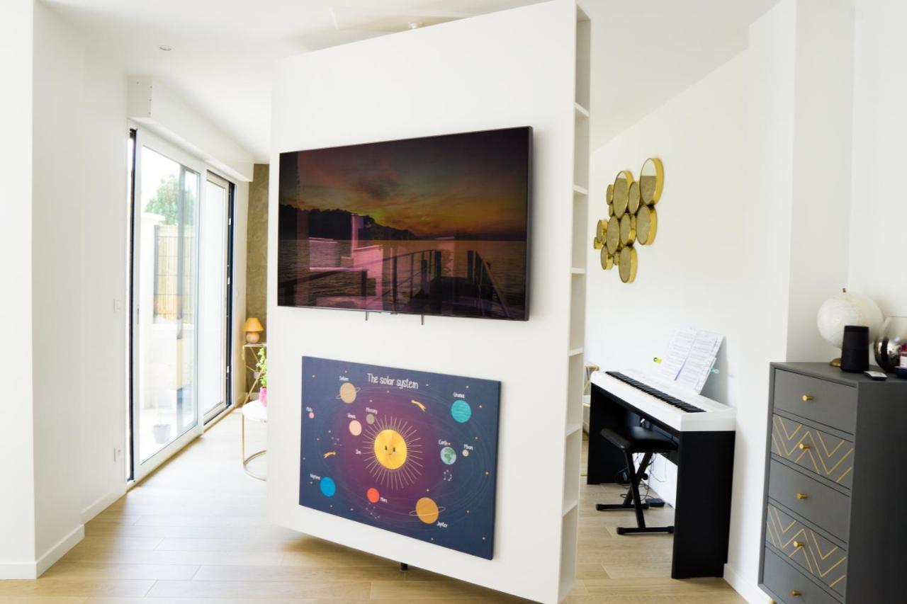 Exigehome - Chambre D'Hote Avec Jacuzzi Et Jardin Paysage, Partage Orgeval  Exterior foto